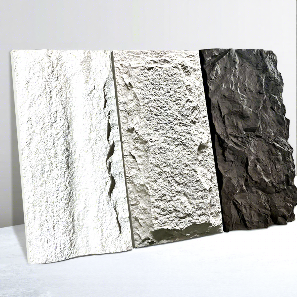 Realistic 3D PU Stone Wall Panel - Faux Rock Veneer